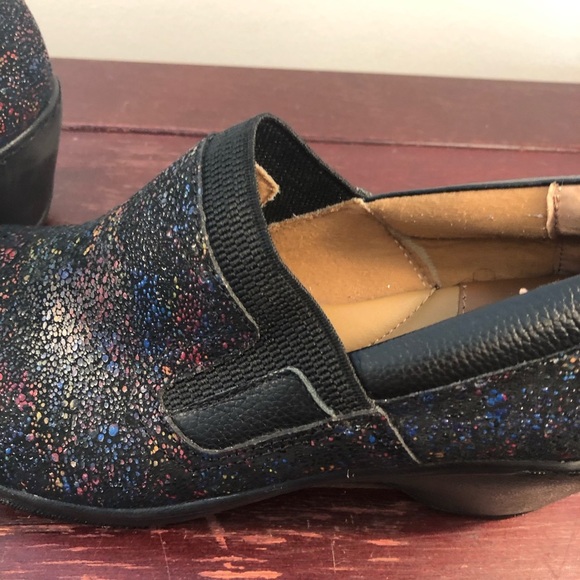 Women's Nurse Mate Cosmic Black Slip On Shoes Size 10W NWOT - Picture 5 of 10